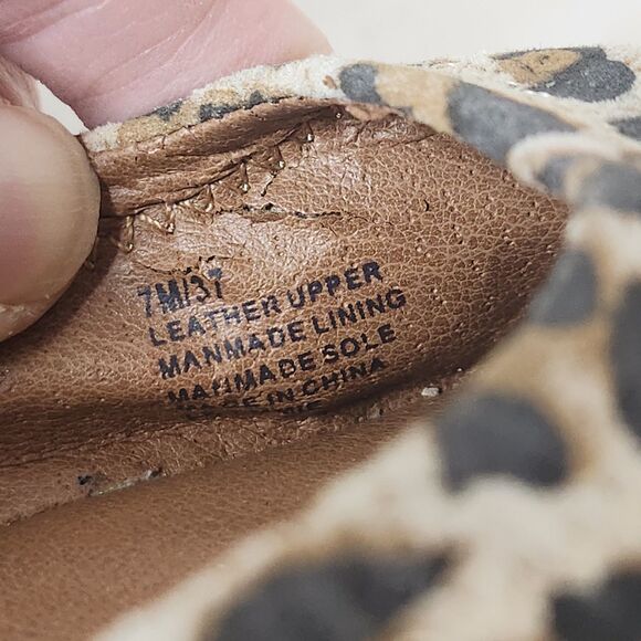 Lucky Brand Emmie Ballet Flats Animal Print Size 7 casual school office festival - Picture 11 of 11